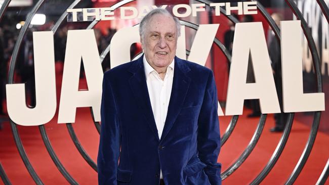 Frederick Forsyth at the UK premiere of The Day Of The Jackal on October 22. Picture: Getty Images