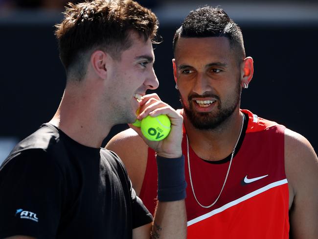 World’s wildest doubles pairing planning Aus Open all-nighter