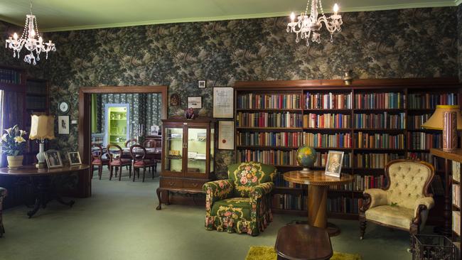 A sitting room in the home of Prime Minister Joseph Lyons and Dame Enid Lyons in Home Hill, Tasmania.