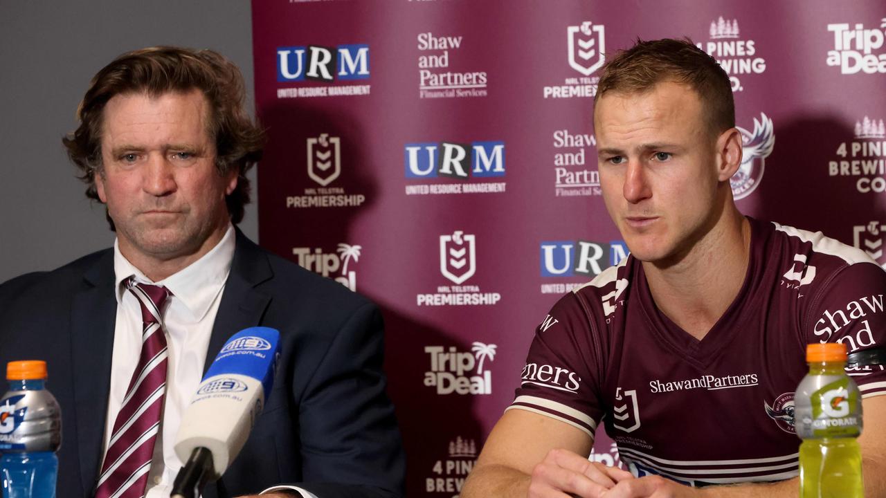 Des Hasler and Cherry-Evans were critical of the heavy penalty count against them.