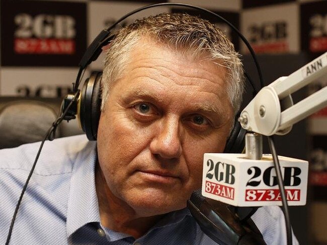 Ray Hadley, 2GB broadcaster.