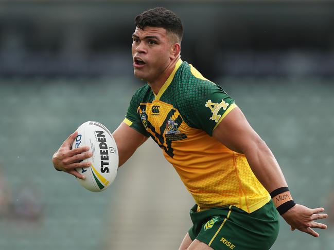 Fifita in action for the Kangaroos.