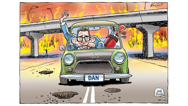 Mark Knight’s take on Daniel Andrew’s resignation.