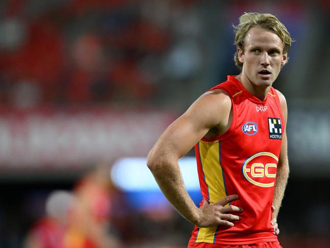 Jack Lukosius departed the Suns in the off-season. Picture: Matt Roberts/AFL Photos/via Getty Images.