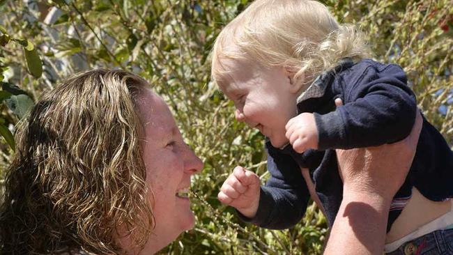 FUNDRAISER FETE: Kristie Jensen and Jeffrey Jensen-Paag look forward to the fete being held to raise money for HeartKids. Picture: Inga Williams