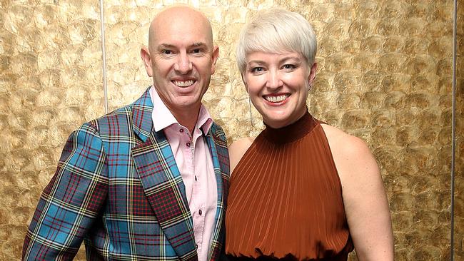 Icon Group’s Stuart Giles and Cathie Reid.