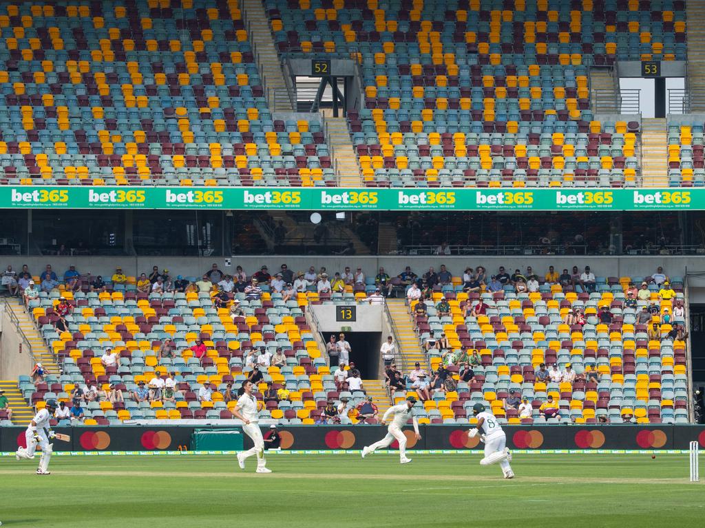 It wasn’t a great look on day one of the Test match.