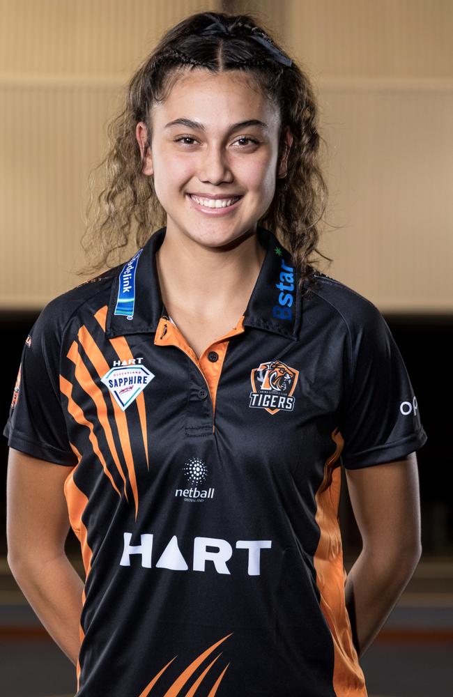 Tigers youngster Alice Mauga. Picture: Sunburst Studio