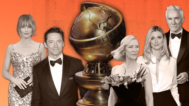 The 80th Golden Globes Awards. Collage: Emilia Tortorella