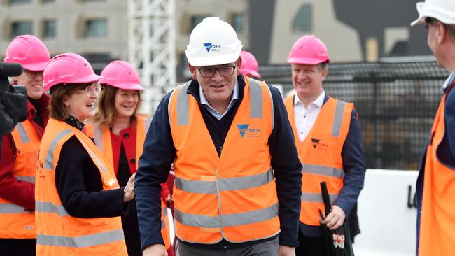 Premier Daniel Andrews has revealed the Victorian government is considering rental market interventions including stopping landlords from raising rents more than once every two years. Picture: NCA NewsWire/Nicki Connolly