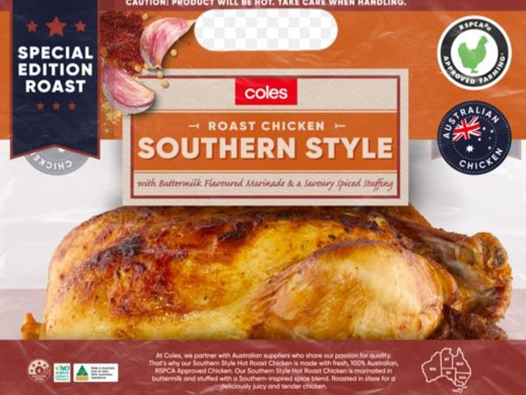 Coles releases new BBQ chicken. Picture: Supplied