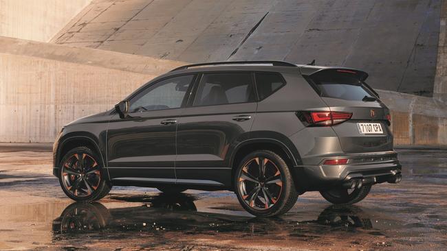 Cupra is only offering one, fully-loaded version of the Ateca in Australia.