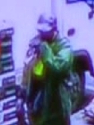 Police released CCTV footage of a man, following the shooting. Picture: Supplied