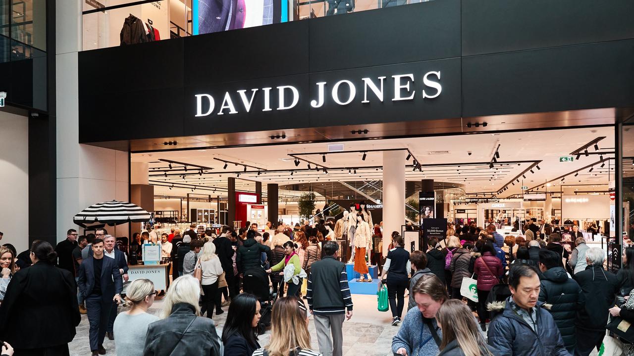 David Jones closes Melbourne’s Bourke St store