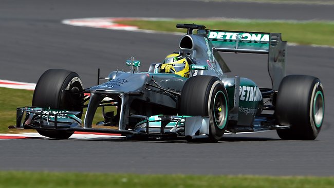 Nico Rosberg Wins British Grand Prix, Mark Webber Second 