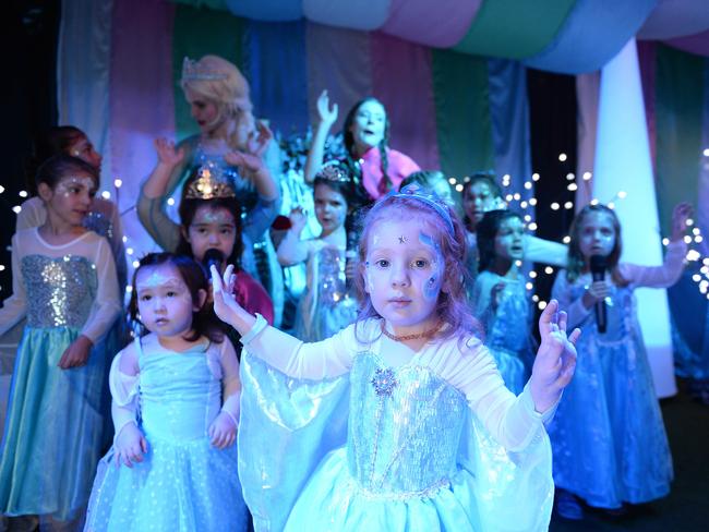 Many Aussie kids love dressing up as Elsa from Frozen 2. Picture: Angie Basdekis