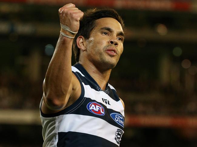 Geelong's Mathew Stokes recently retired. Picture: George Salpigtidis