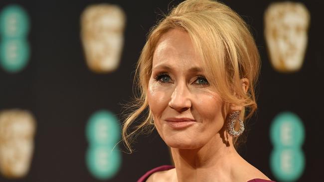 ‘Her work is her’: No one who has read the Harry Potter books or seen the movies should be surprised that JK Rowling has taken ‘arms against the shrill voices of the moment’. Picture: AFP