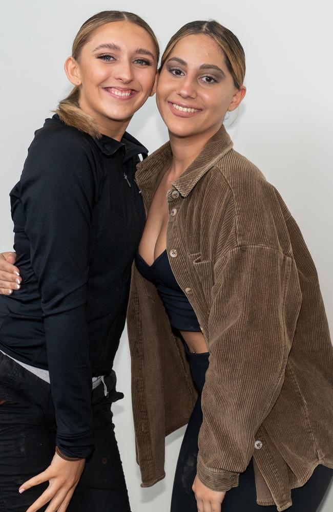 Ruby Stockwell and Gabrielle Muscat at the 76th Mackay Eisteddfod Monday 2 October 2023 Picture: Michaela Harlow