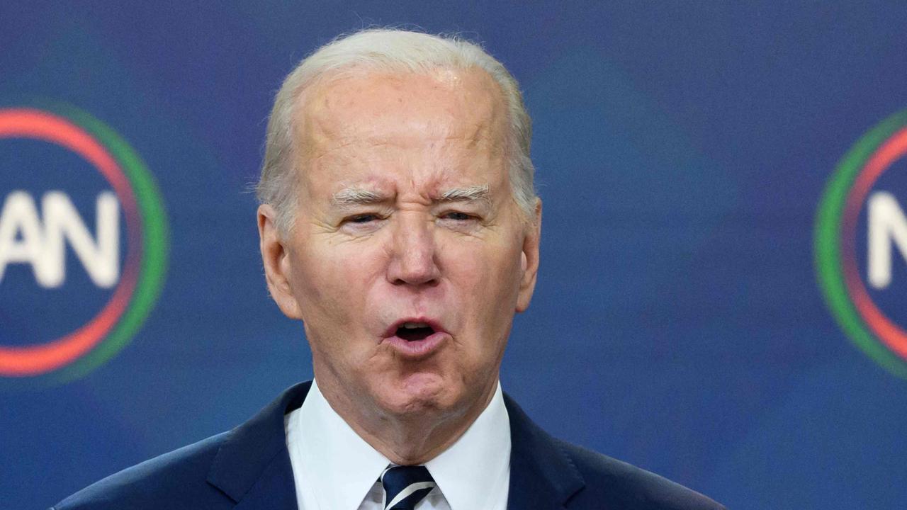 US President Joe Biden has aired his concerns over Iran and Israel. Picture: Mandel Ngan / AFP