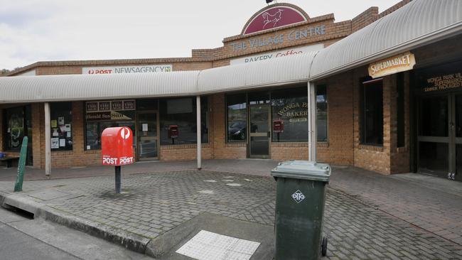 Wonga Park’s Village Centre is a shopping centre without shops — and will remain that way for the foreseeable future. Picture: Valeriu Campan