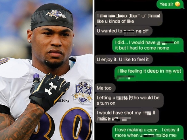 Steve Smith and the texts allegedly sent. Photo: X ang Rob Carr, Getty images.