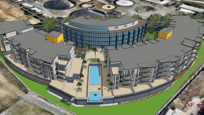 Two rivals are both eyeing off plans for resort developments at the Turf Club. Picture: Supplied