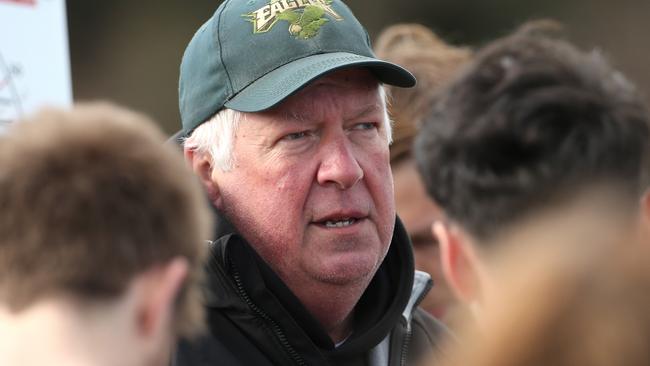 Outgoing Airport West coach Geoff Maddern. Picture: Hamish Blair