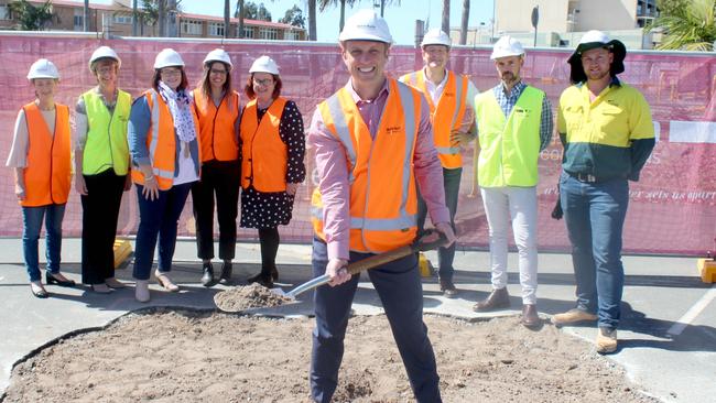 Construction has started on a new multistorey carpark at Redcliffe Hospital.