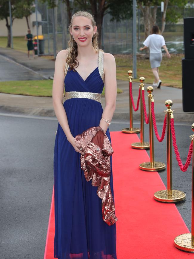 Pacific Pines High formal, at the school. Crystal Wilson Picture Glenn Hampson