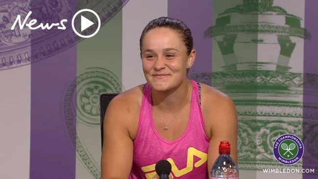 Ash Barty’s graceful post-Wimbledon press conference