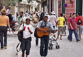 Vibrant ... music is an integral part of life in Havana, with Cubans regularly filling the city's many upbeat nightclubs. Picture: AFP