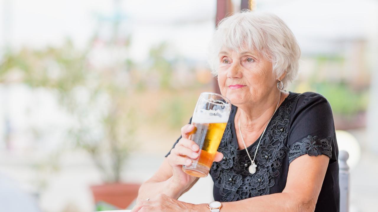 Australia’s heaviest drinkers were those aged over 70.