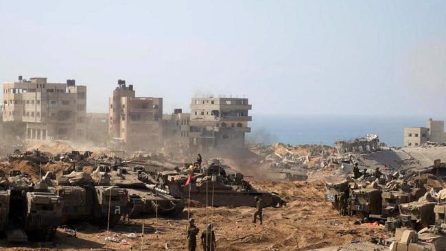 Israel has ruled out any kind of ceasefire while Hamas still has hostages. Picture: AFP