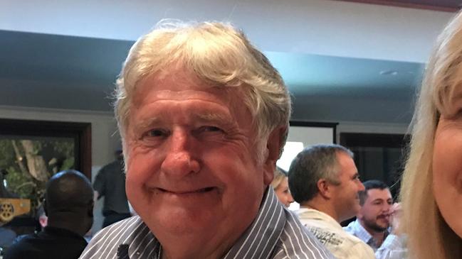 Roger Broadley at a function in 2017