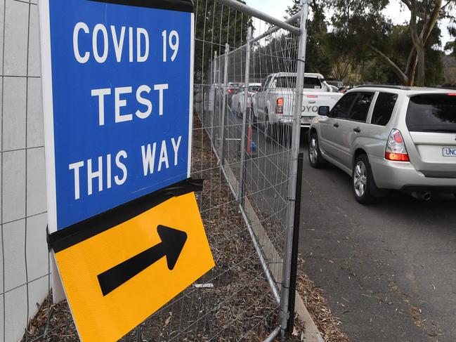 Dozens of new exposure sites have been added by Victorian Health authorities. Picture: William WEST / AFP)