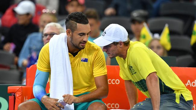 Hewitt has been a big supporter of Kyrgios in the past. Picture: AAP/Darren England