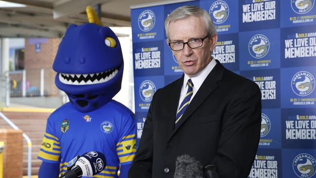 Parramatta CEO Bernie Gurr wants a brand new Parramatta.