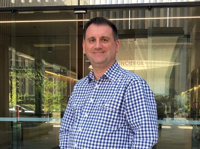 Andrew Newton, CEO of Northern Beaches Hospital. Picture: Julie Cross