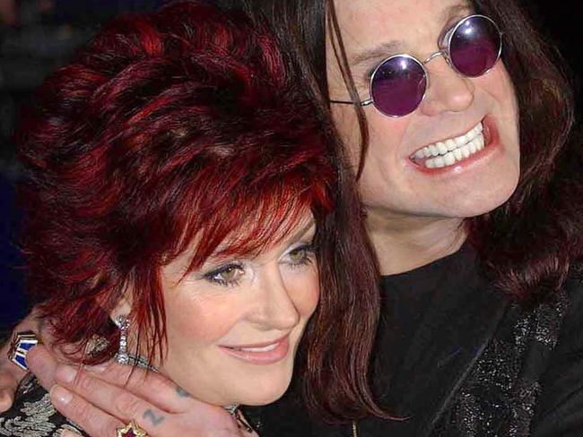 Ozzy Osbourne and Sharon in 2004.