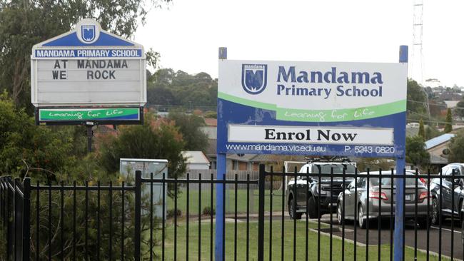 Mandama Primary School in Grovedale. Picture: Alison Wynd