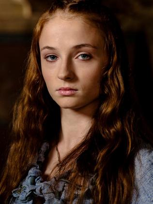 New Jean Grey ... Sophie Turner as Sansa Stark in Game Of Thrones. Picture: Supplied