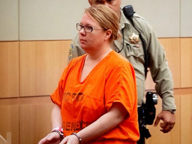 Lisa Cunningham in court in Phoenix, Arizona. Picture: Sunday Night/Channel 7