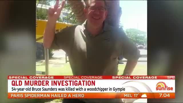 WoodChipper Murder Arrest - 7 Sunrise