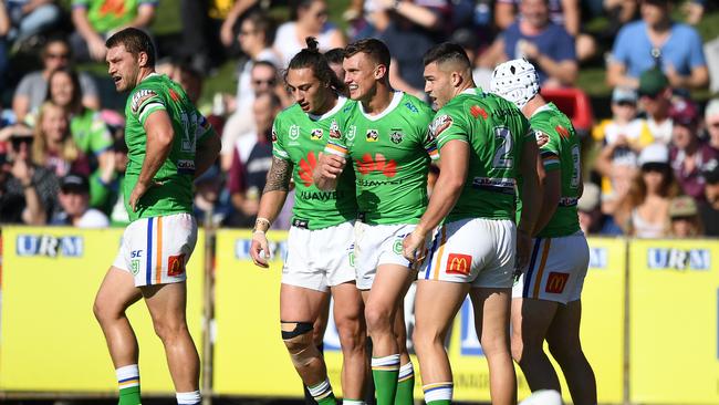 Leilua suffered the injury in Canberra’s loss to Manly. (AAP Image/Joel Carrett)