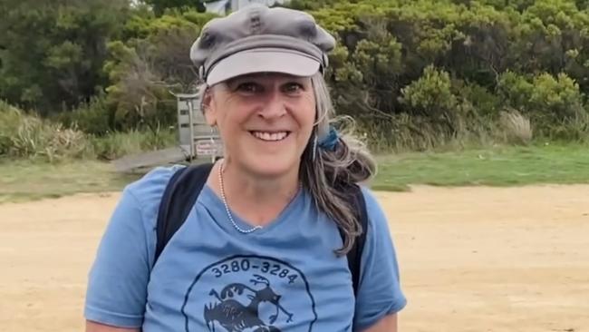 Beach clean-up volunteer Rosalind Evans found the note in a plastic bottle near the Fitzroy River estuary. Picture: Supplied