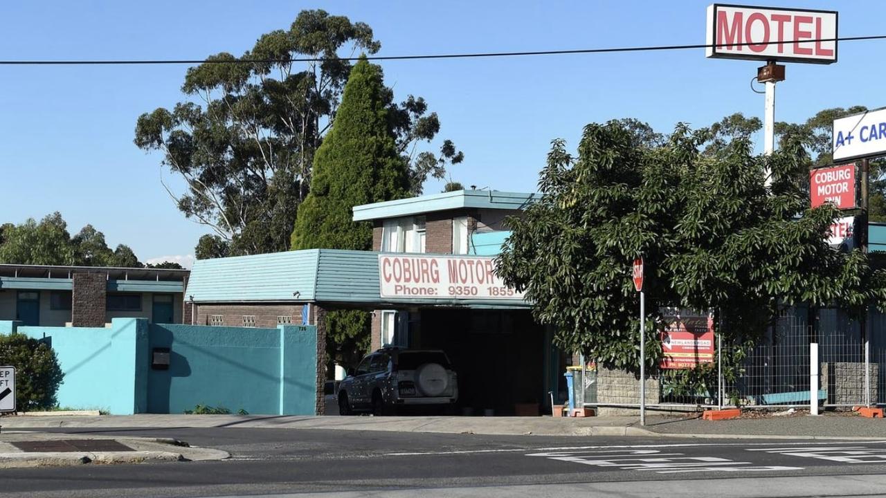 The 31-year-old was found at the Coburg Motor Inn in Melbourne.