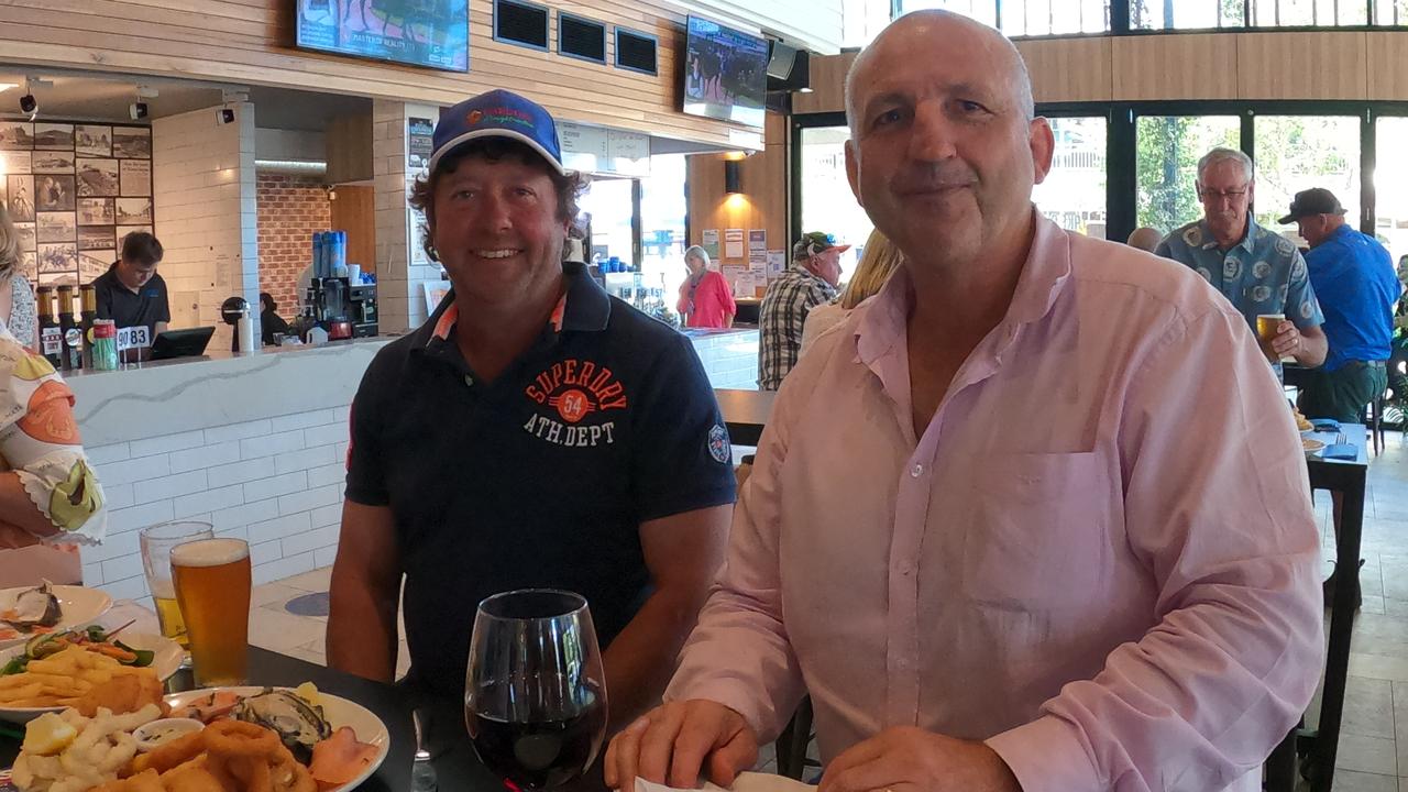 Melbourne Cup enthusiasts gathered at The Royal on 99. Picture: Lachlan Berlin