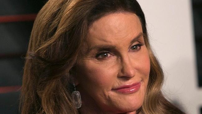 Caitlyn Jenner at the 2016 Vanity Fair Oscar party in Beverly Hills, California. Picture: AFP