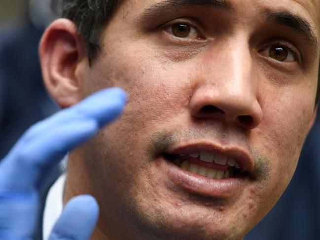 Venezuelan opposition leader Juan Guaido. Picture: AFP